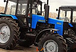 L'appareil et les caractéristiques techniques du tracteur MTZ-1221