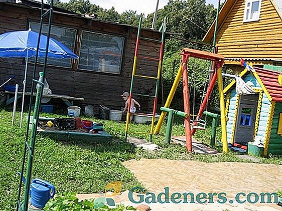 Как да направите детска площадка за деца в страната