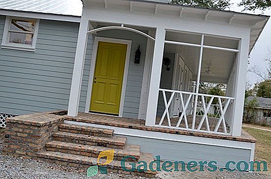 Izrada veranda privatne kuće: kako se prijaviti ulaz u kuću