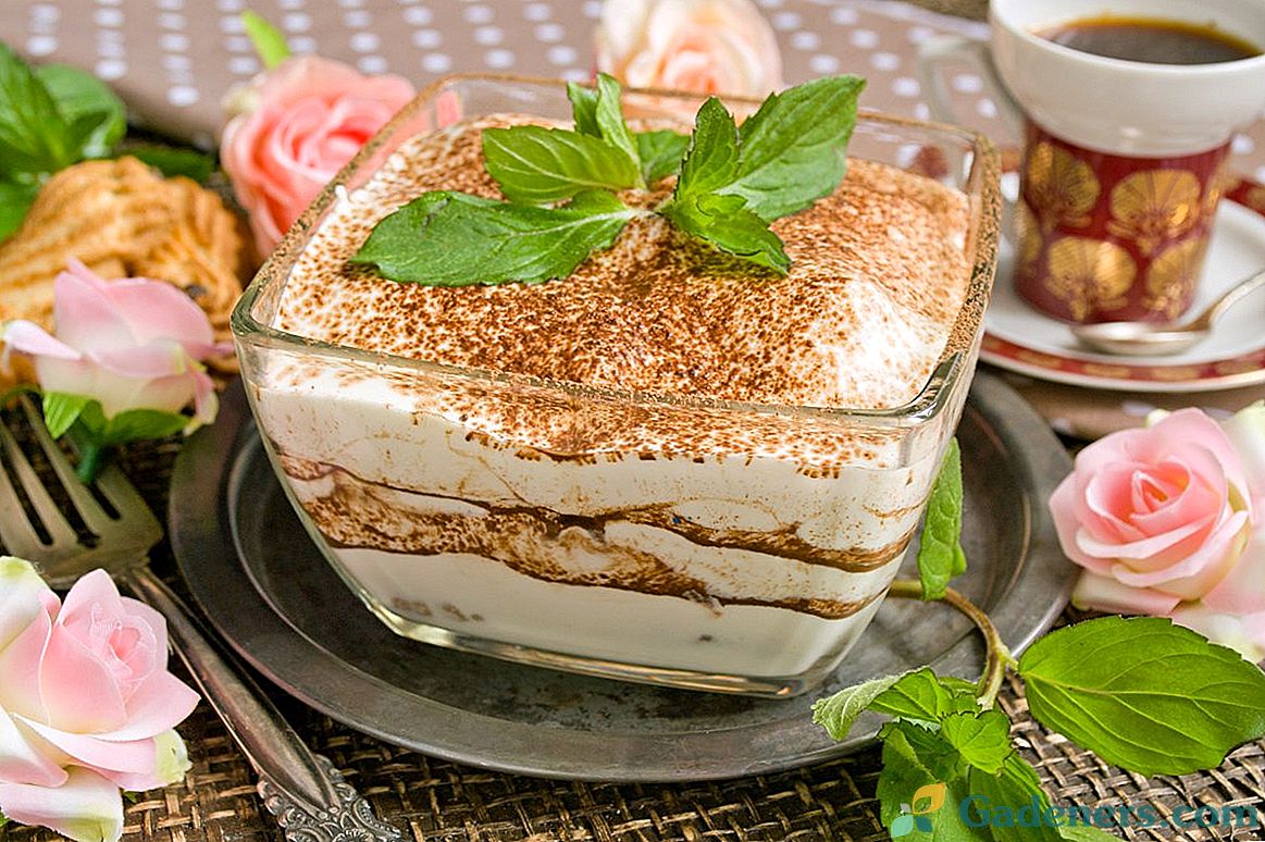 Домашній рецепт десерту тірамісу