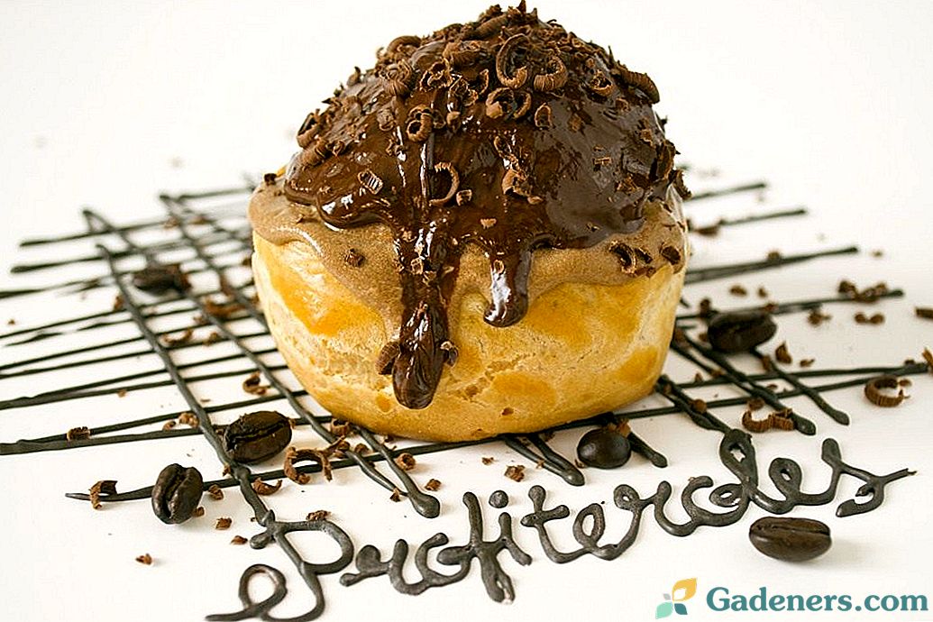 Класически profiteroles с крем