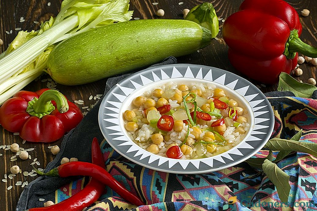 Vegetariška avinžirnių sriuba su daržovėmis