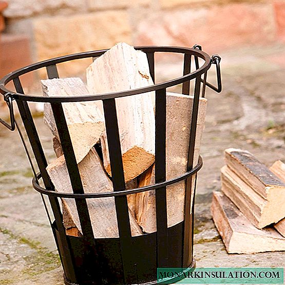 Zubehör zum Tragen von Brennholz: Eine Übersicht über 4 Optionen aus verschiedenen Materialien