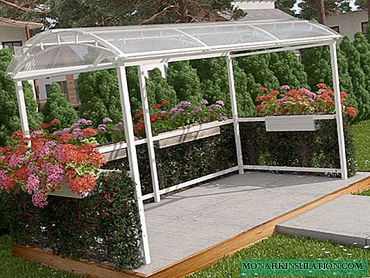 DIY polycarbonate gazebo: features of the construction technology