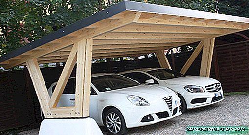 Дървен гараж: как да изградите подслон за вашата кола