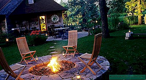 Ideas for a country hearth: options for arranging a campfire on a site