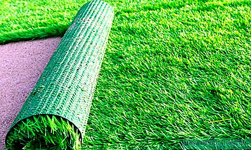 Artificial grass: garden applications + step-by-step laying technology