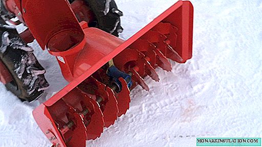 Como atualizar um trator walk-behind em um soprador de neve: diferentes opções de retrabalho