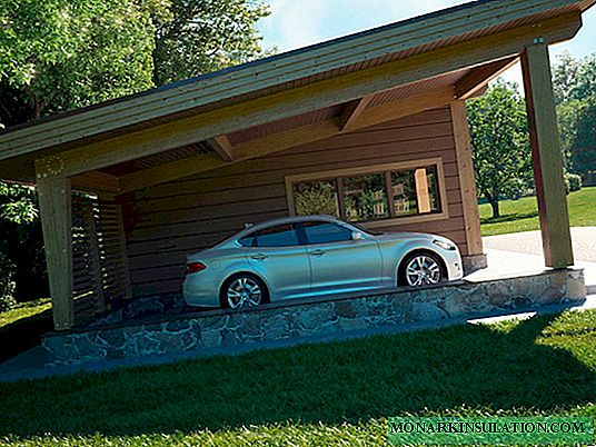 How to build a garage in the country: a step-by-step construction of a capital building