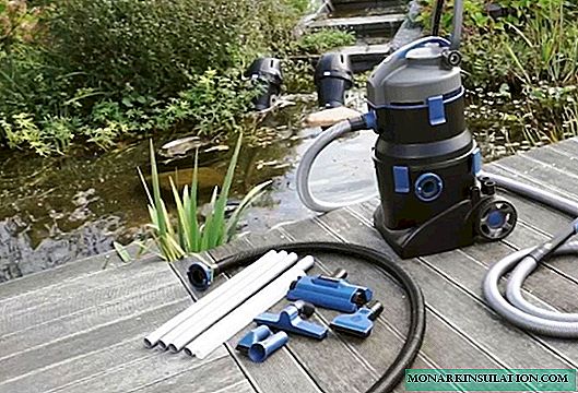 How to choose a good vacuum cleaner for cleaning the pond: classification and comparison of units