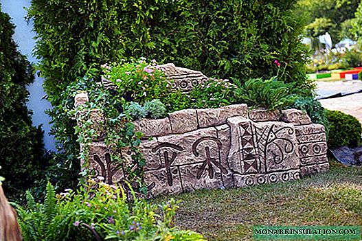 Stone flower beds: the nuances of selecting a stone and making it yourself
