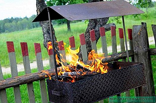Do-it-yourself brazier of metal: we make a portable barbecue machine according to all the rules