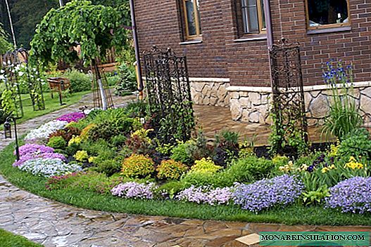 Front garden: do-it-yourself device example + design options