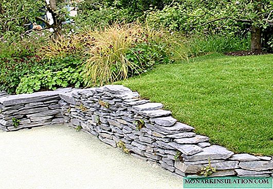 Retaining walls in the landscape: from what and how can good “supports” be made?