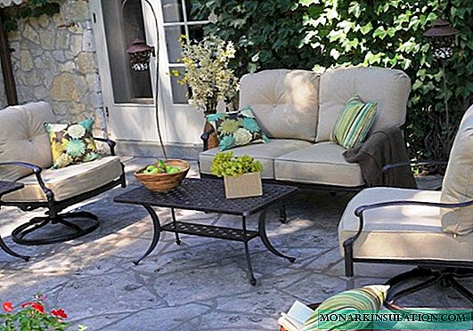 Examples of the use of forged furniture in the garden: how to add sophistication to your country house