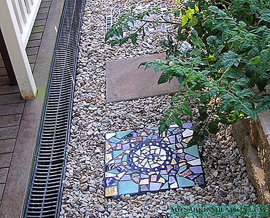 Eight ways to apply mosaic in the design of the plot and the personal garden