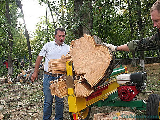 Hydraulické rozdeľovače dreva pre akýkoľvek rozpočet