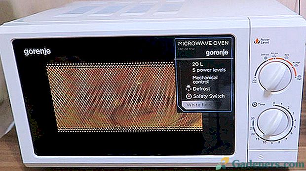 Vroči obroki vsak dan z mikrovalovno pečico Gorenje MO20MW iz Kitajske