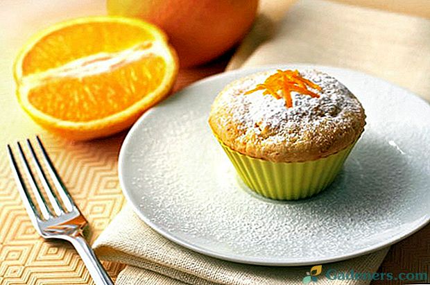 Vařte oranžové muffiny různými způsoby