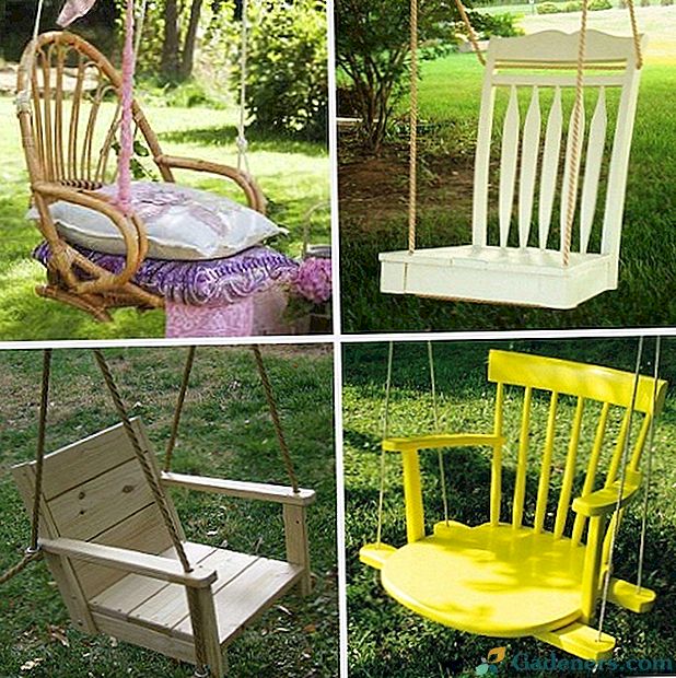 Jak wykonać swing własnymi rękami: proste modele drewnianych palet i krzesła