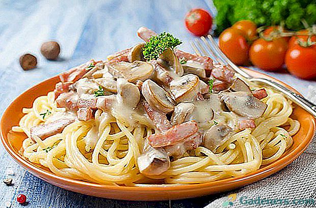 Izvorni talijanski stil tjestenina receptima s gljivama
