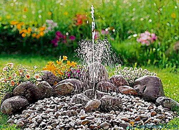 Vrtna fontana - sastavni dio krajobraznog dizajna džaha