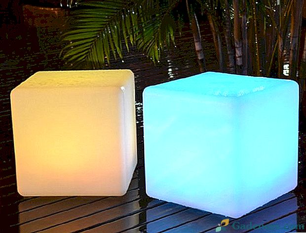Украсете градината си с необичаен стол - светещ куб с Aliexpress
