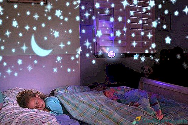 Výber nočného svetla pre detskú izbu