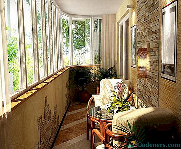 Унутрашња декорација балкона (логгиа) - општи опис, врсте, дизајн