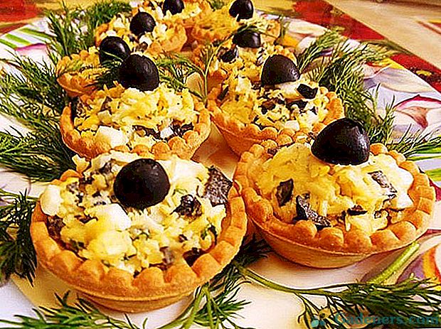 Všechny detaily vaření křupavých tartlet s houbami