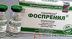 Pokyny pro použití léku proti virovým infekcím "Fosprenil"