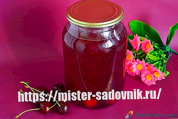 Kompot wiśniowy na zimę - przepis na 3-litrowy słoiczek