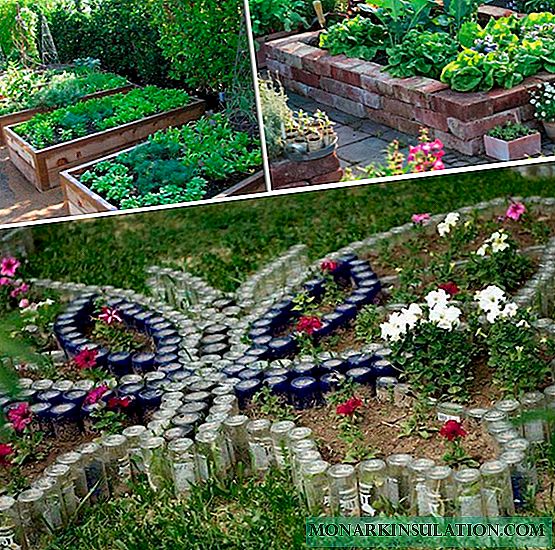Camas de jardín en el diseño del paisaje del jardín: diseñando su jardín
