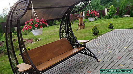 How to choose a garden swing: types, materials, tips