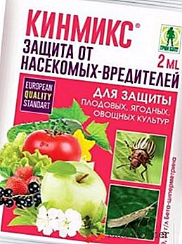 "Kinmiks": instructions pour l'utilisation du médicament contre les ravageurs mangeurs de feuilles