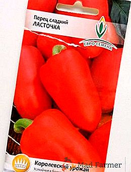 Sladká paprika Vlaštovka: fotografie, popis a kultivácia